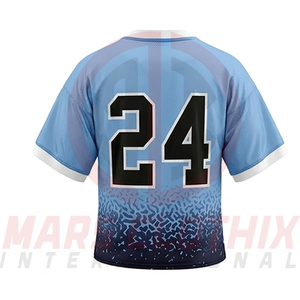 Uniforme de Lacrosse Profesional de Primera Calidad, Ropa Deportiva, Uniforme de Lacrosse Estampado con Cuello en V para Entrenamiento - Product Image 5