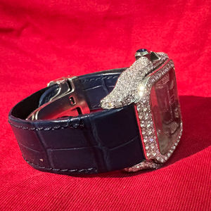 Reloj de Cuarzo Cuadrado de Lujo para Hombre con Logotipo Personalizado, Esfera de Cristal de Alta Calidad, Correa de Acero Inoxidable, Resistente al Agua 5ATM - Product Image 1