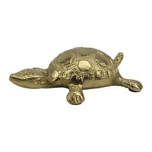 Jaffs Exports Aluminium Turtle Figurine Handmade Modern Eco-Friendly Traditional Animal Sculpture Tabletop <b>Decor</b> Living Room - Product Image 5