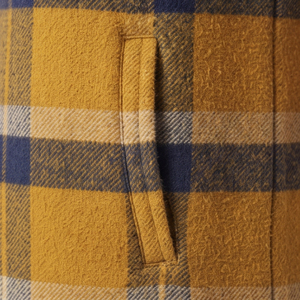 Women's Plaid Fleece <b>Jacket</b> Mandarin Collar Full Sleeve Winter <b>Flannel</b> Coat With Button Closure <b>Flannel</b> <b>Jacket</b> Women - Product Image 5