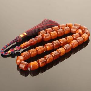 Figurine en résine faite à la main sur le thème de l'ange, Tasbih religieux avec pompon, Dhikr islamique, cadeau spirituel, décoration de la maison - Product Image 2