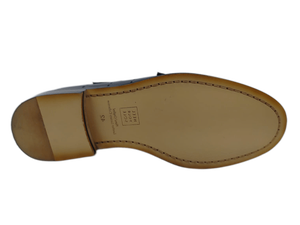 Mocasines de Hombre de Cuero Genuino con Punta Redonda y Hebilla, Suela de Goma Transpirable, Diseño Sólido para Todas las Temporadas - Product Image 2