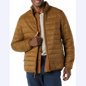 Chaqueta Acolchada Personalizada para Hombre, para Viajes al Aire Libre, Impermeable, con Cierre de Cremallera Ajustable en el Dobladillo y Logotipo Frontal - Product Image 3