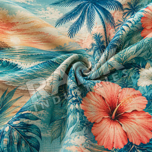 Servicio OEM, Camisetas de Playa para Hombre con Estampado por Sublimación, Venta al por Mayor, Camisetas de Playa para Hombre de Tela Ligera y Cómoda con Mangas Cortas - Product Image 6