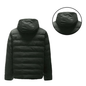 Nouveauté 2024 : Doudoune matelassée zippée confortable pour homme, personnalisable, en toile, col montant, style urbain, légère - Product Image 4