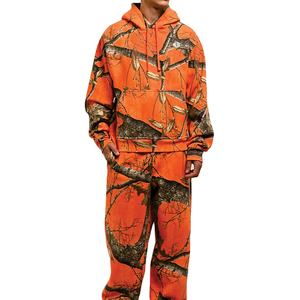 Sudadera con Capucha Estilo Y2K para Hombre, Talla Grande, Camuflaje, Venta al por Mayor, Sudadera con Capucha de Forro Polar con Estampado de Camuflaje, Ropa Urbana, Fabricante de Marca Privada, EE. UU. - Product Image 4