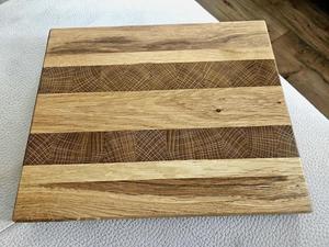 Tabla de Cortar Rectangular de Acacia Hecha a Mano, Tabla de Cocina Resistente para Verduras, Frutas, Carne, Preparación de Alimentos, Apta para Lavavajillas - Product Image 4