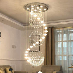 Most Selling crystal <b>LED</b> chandelier <b>ceiling</b> <b>light</b> for bedroom and living space with <b>dimmable</b> function Available For Sale - Product Image 4