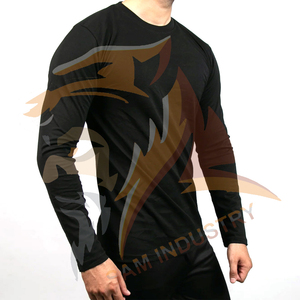 Camiseta de Manga Larga para Hombre, 100% Algodón, Diseño de Alta Calidad, Precio Bajo, Gran Venta - Product Image 2