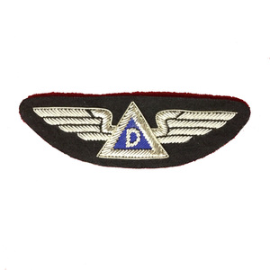 Écusson en tissu personnalisé brodé Ailes de Pilote pour vêtements, sacs et chaussures - Product Image 6