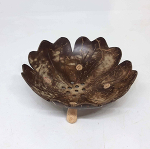 Bandeja de jabonera con forma de flor más vendida, accesorios de baño naturales, caja de cáscara de coco para jabones - Product Image 5