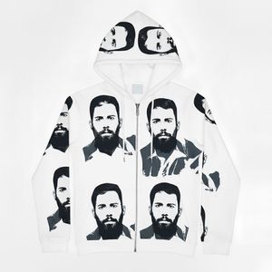 Sweat à capuche décontracté personnalisé BSAALI 100% coton imprimé sérigraphié, en tissu éponge AS, haut streetwear d'hiver éco-responsable AALI - Product Image 6