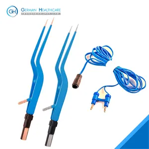 Bipolar Coagulation Tweezers European Standard Ophthalmic Film <b>Plug</b>-in Electrode Tweezers Coagulation Line High Temperature - Product Image 1