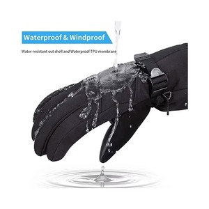 High Quality Durable Waterproof <b>Ski</b> <b>Gloves</b> for Winter Season Competitive Price Wholesale Customizable Pakistan Manufacturer - Product Image 5