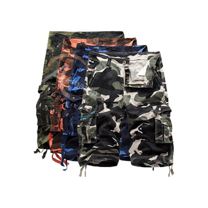 Men <b>Cargo</b> Shorts Ripstop Cotton Nylon Water Resistant Multi Pocket Outdoor <b>Work</b> Shorts Custom OEM Manufacturer - Product Image 5