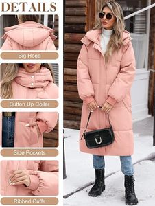Women's Lightweight Packable Hooded <b>Winter</b> <b>Quilted</b> Puffer Jacket Detachable Sleeves Hat Zipper Closure Water Resistant Fur - Product Image 3