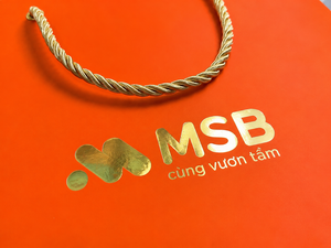 Bolsa de Regalo de Papel para Joyería con Estampado Dorado Personalizado y Lazo de Cinta, Fábrica en Vietnam - Product Image 5