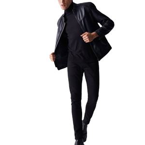 Vestes en cuir pour hommes très vendues / Longueur régulière Respirant Prix raisonnable Vestes en cuir tendance pour hommes PAR HI - Product Image 2