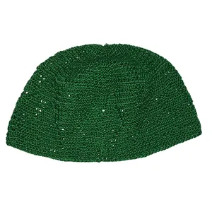 Chapeaux de prière en toile tricotée de qualité supérieure pour musulmans, écologiques, respirants, en plusieurs couleurs, pour toutes les saisons, chapeau de prière islamique - Product Image 1