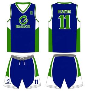 Maillots et shorts de basket-ball personnalisés en polyester respirant 100% imprimés par sublimation, tailles plus grandes, uniformes personnalisés en 3D, certifiés BSCI - Product Image 5