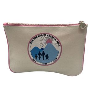 Canvas Cosmetic Bag Zipper Makeup Pouch Travel <b>Toiletry</b> Organizer Portable Beauty <b>Storage</b> Everyday Use Accessory - Product Image 1