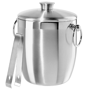 Seau à glace en acier inoxydable martelé 2L, seau à glace pour vin et champagne en acier inoxydable, meilleure vente - Product Image 6