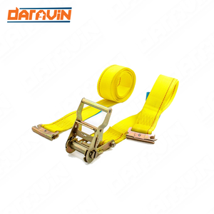 Sangle à cliquet en polyester de 2 pouces pour ATV et moto, capacité 4000 lbs, fixation facile sur rail E, Vietnam - Product Image 3