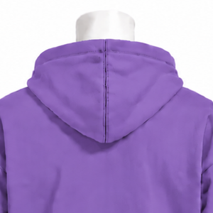 Sudadera con Capucha Oversize de Forro Polar Transpirable y Ecológico con Borde Bordado en Colores Personalizados, Estilo Canguro, para Invierno y Streetwear - Product Image 4