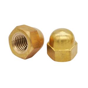 Écrou à capuchon en laiton de qualité supérieure et durable pour usage résidentiel, commercial et industriel, disponible au meilleur prix du marché - Product Image 3