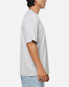 Produits les plus vendus au Pakistan T-shirt en coton gris uni surdimensionné avec design sublimé Nouvelle mode T-shirt léger pour homme - Product Image 5