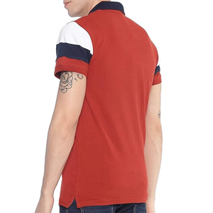 Camisa Polo Personalizada Antiarrugas Bordada de Color Sólido para Hombre, Corte Regular Informal, Manga Corta, Ropa de Verano, Camisas Polo para Hombre - Product Image 6