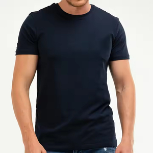 Camiseta de Verano de Manga Corta para Hombre y Mujer, Informal, de Algodón, Holgada, Talla Grande, Cuello Redondo, Venta al Por Mayor para Fabricantes de Ropa - Product Image 1