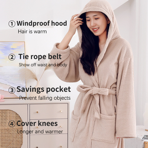 Peignoir <span class=keywords><strong>de</strong></span> <span class=keywords><strong>bain</strong></span> ananas en microfibre pour femme - Product Image 6