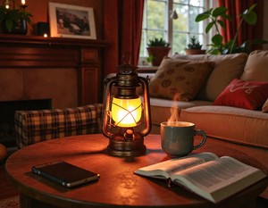 Portable Dimmable LED Nightlight Table Lamp Kerosene Style Cross-Border for Bedside <strong>Camping</strong> Garden Use-for <strong>Camping</strong> Lamps - Product Image 2