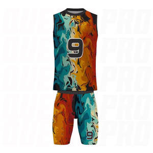 Ensemble de maillots de football sublimés pour l'entraînement des joueurs, uniforme de football personnalisé, respirant, vêtements d'équipe de flag football performants - Product Image 1