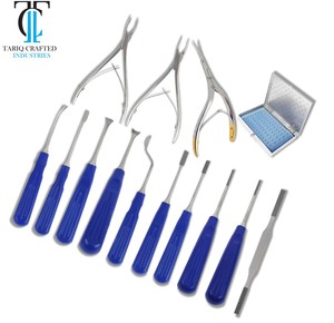 Ensemble d'instruments de rhinoplastie, kit de chirurgie nasale, septoplastie, chirurgie plastique ORL, instruments chirurgicaux en acier inoxydable - Product Image 5