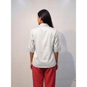 Women Elegant Button Down Shirt Comfortable Casual Formal <b>Short</b> <b>Sleeve</b> Top Buy Direct From Supplier - Product Image 4