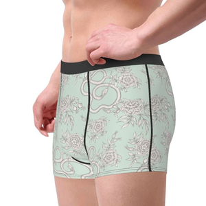 High Quality Custom Logo Brand Design Super Soft Elastic Spandex <b>Men's</b> <b>Underwear</b> Boxers <b>Briefs</b> Graphic Multi Colored Options - Product Image 6