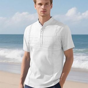 Camiseta de Algodón Casual para Hombre, Corte Regular, Cuello Redondo, Lisa, Manga Corta, Transpirable, Precio de Fábrica, Diseño Personalizado, Servicio OEM - Product Image 5