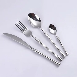 New Design Wholesale Cutlery <b>Set</b> High Quality Stainless Steel Cutlery Mirrored Polish Eco-Friendly Metal Utensils Kitchen 2k26 - Product Image 3