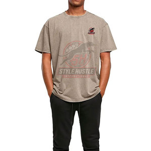 Camisetas de Hombre con Lavado Ácido de Alta Calidad y Nuevo Diseño, Camisetas de Hombre con Lavado Ácido Más Vendidas en Oferta - Product Image 6