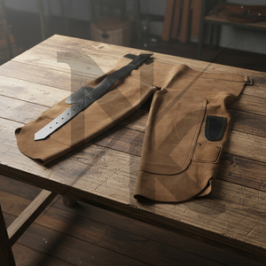 Delantal de Herrador de Cuero Vacuno de Primera Calidad con Hebilla, para Uso Ecuestre, Lujoso, Personalizable, Cómodo y Duradero - Product Image 4