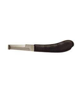 Left Handed Hoof Knife for Farriers with Double <b>Edges</b> Wooden Handle Reusable Farrier <b>Tools</b> - Product Image 6