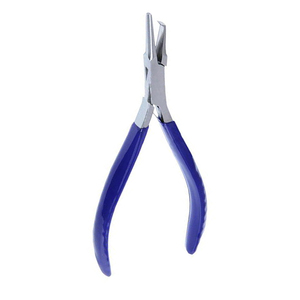 Pince à bijoux en acier inoxydable avec poignée bleue, outils de précision pour couper, enrouler le fil et faire des perles pour anneaux, bracelets, colliers, boucles d'oreilles - Product Image 6