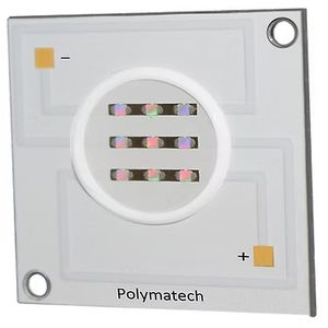 POLYMATECH STANDARD COB Serie FL09COB3030 LED Azul 450nm de Alta Potencia, Iluminación COB que Proporciona una Iluminación Azul Intensa y Eficiente - Product Image 2