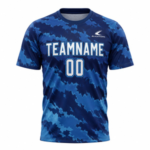 Camiseta de Fútbol 2026, Nuevo Diseño Personalizado con su Propio Logotipo, Venta Caliente, Color Sólido, Servicio OEM para Adultos, 100% Poliéster - Product Image 2