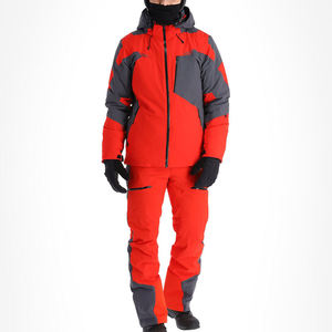 Combinaison de ski professionnelle imperméable pour homme, veste et pantalon de snowboard d'hiver, coupe-vent, respirante et thermique - Product Image 1