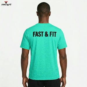 T-shirts d'entraînement pour hommes, vente en gros, sport, séchage rapide, été, impression personnalisée, mode décontractée, coupe oversize, prix abordable, dernier design - Product Image 4