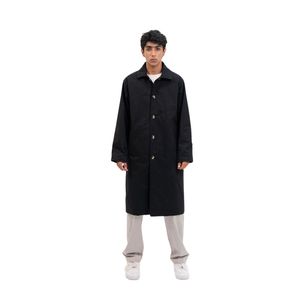 Manteau long pour homme en coton de haute qualité, style décontracté, en toile, rembourré de duvet, écologique, style safari, trench-coat pour homme - Product Image 1
