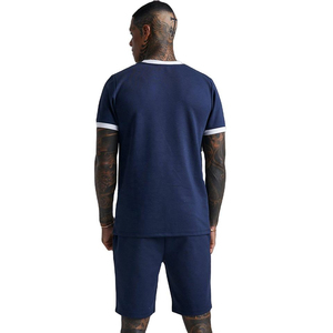Conjunto de camiseta y pantalones cortos de verano de alta calidad con logotipo y diseño personalizados, conjuntos de pantalones cortos y camiseta para hombre, conjunto de pantalones cortos y camiseta para hombre - Product Image 2